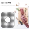 Table Mats & Pads Silicone Dish Drying Mat Heat Resistant Draining Tableware Dishwaser Cushion Pad Protection Kitchen AccessoriesMats