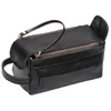 Cosmetic Bags ABDB-Vintage Leather Women Men Bag Travel Toiletry Wash Make Up & Cases