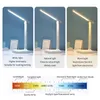 Lâmpadas de mesa USB Lâmpada recarregável Night Eyes Light Eyes Protection Touch Touch Dimmable LED LED Dormitório Lerma