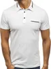 Heren polos plus size polo shirt heren mannen korte mouw contrast kleur o-neck zomer casual camisa masculina