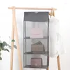 Storage Boxes 2/3/4Layers Handbag Hanging Organizer For Door Wardrobe Wall Clear Sundry Dustproof Bag High Quality Home Accessories