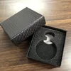 Emballage cadeau diamant motif noir de jais montre de poche boîte organisateur luxe hommes bijoux Bo