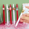 Piece Lytwtw's Cute Gel Pen Creative Christmas Gift Press Office School Sumentery Stationery Kawaii Funny Pens