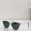 Rahmen Strahlen Gläser Klassische Designer-Sonnenbrille Frau Herren Sonnenbrille Ultraleichtes Aluminium Halbrund Kröte Mode Fahren Strand Luxusmarke Polarisierte Brillen