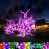 Kerstdecoraties LED TROOM KERSOMBLOSMOMEN LICHTEN Lampen 1,5 m-3,0 m Hoogte 110/220VAC Zeven kleuren om uit te kiezen