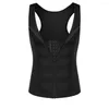 Mäns kroppsformar Män Shaper Slimming Belt Compression Shirt Vest Corset Viktminskning Underskjortor Midja Trainer Belly Shapewear Tops