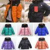 Childs Down Coat Reversible Perrito Jacket Smittbarn pojkar flickor barn vintermontering chimborazo hoodies grön varm norr tjock 700 överrock 100-170