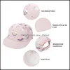 Casquettes de baseball Casquette de baseball pour enfants garçon dessin animé requin dinosaure impression hip hop été chapeau de soleil garçons filles chapeaux livraison directe fa otf8c