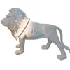 Lâmpadas de chão Post Designer moderno Lion esculpido LIVRATIVA DE LURAM DE RESINA MODELO DE VENDAS CASA DEPARTAMENTO DE VENDAS DE COMPENHO DE COMPENHO