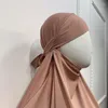 Ropa étnica Mujeres Conjuntos musulmanes Trajes a juego Chándales modestos Pantalones largos Khimar Niqab Harem Prendas de oración Islam Cubierta completa Cabeza