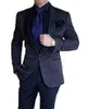 Ternos masculinos 2023 Mens Palavalhados Terno 2 Peças Lilás Shawl Lappel Slim Fit Casual Blazer Tuxedos Groomsmen para casamento (calças de colete blazer)