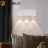 Lampy ścienne na zewnątrz Nowoczesne wewnętrzne LED LED LED DEK WODY ODPOWIEDNIE IP65 LAMPA EL BALCONY SHADSE AILE GARDE