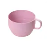 Tasses Bureau Tasse À Café Tasses De Bain De Bouche Paille De Blé Cuisine Accessoires Lait Thé Gobelet Le Droit Copo Com Canudo