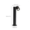 Étanche LED Jardin Pelouse Lampe 9W Lumière Rotative Moderne En Aluminium Cour Extérieure Villa Paysage Bollards