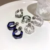 Hoop oorbellen Acryl C-vormige Zuid-Korea Fashion Jeugd Exquise Persoonlijkheidsontwerp Acetaat Ear studs Vrouw