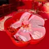 Plates Transparent Sealed Candy Box With Lid Nut Plate Melon Living Seed Fruit Room Family Snack Nordic Dried Shape Flower P Q1C6