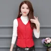 Women's Vests Woman Jacket Vest Autumn Winter Down Cotton-Padded Ladies Bra Wear Short Liner Close-Fitting Chaleco MujerWomen's