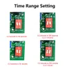 Modulo relè di controllo timer regolabile AC100V-220V Spegnimento ritardato Scheda interruttore per intervallo di tempo ventola di scarico 0,2 secondi-300 minuti