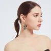 Dangle Earrings & Chandelier Exaggerate Big Circle For Woman Drop Alloy Geometric Dripping Flowers Gift JewelryDangle