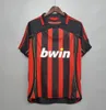 Gullit Home Retro Soccer Jerseys Maldini Van Basten Kaka Inzaghi Milan Pirlo Shevchenko Baggio AC 88 89 91 92 93 94 95 96 97 98 99 00 1995 1999 2000 Milans Football Dhirts