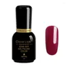 Gel pour les ongles 8 ml vernis bouteille en plastique rouge Soak Off Base haut MAPRIMER COAT vernis manucure ongles Art