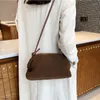 Avondtassen Koreaanse kleine pluche damesschouder Crossbody tas 2023 Wintertrend mode pluizige bontburingen vrouwelijke ontwerper handtas