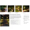 Pieces LED Pathway Lights Lage Voltage Duurzaam Uitbreidbare Nachtlichten Landschap Verlichtingslamp voor Patio Street Outdoor Patio