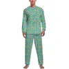 Slaapkleding voor heren Samenvatting Geometrie Pyjama