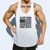 Herrtankstoppar män bodybuilding gymträning fitness mesh ärmlös skjorta som kör kläder sport Stringer singlet manlig sommarväst