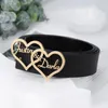 Cintos personalizados Belt Burchle Fuckle Nome personalizado Moda Moda de alta qualidade Aço inoxidável Presente de luxo para namorada