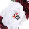 Coiffures Halloween grande fleur cheveux cerceau bandeau avec crâne accessoires de coiffure décoratifs pour carnaval Cosplay