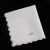 Table Napkin N042 White Cotton 12 Pieces 17"x17" 20"x20" Hand Crochet Lace Dinner Napkins