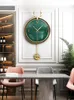 Orologi da parete Orologio con movimento silenzioso di lusso Soggiorno Numeri romani Design moderno digitale nordico Crea Reloj Para Home Decor