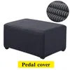 Chair Covers Plaid Polar Fleece Sofa Cover Household Pineapple Lattice Foot Dark Gray Coffee Dust Home Product Supplies