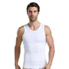 Meren lichaamshapers Haleychan Men's buikcontrole Compressie Vest mannen Shaper taille trainer korset shapewear heren bodysuit afslank