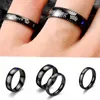 Wedding Rings SIZZZ Stainless Steel Crown Couple Ring For Lovers Men Women Engagement Finger Black Silver Color