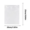 Storage Bags 50 Pack Bag Poly Transparent Opp Self Adhesive Plastic For T Shirt Clothes Packaging Clear