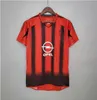 Gullit Home Retro Soccer Jerseys Maldini Van Basten Kaka Inzaghi Milan Pirlo Shevchenko Baggio AC 88 89 91 92 93 94 95 96 97 98 99 00 1995 1999 2000 Milans Football Dhirts