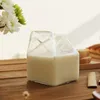 Wine Glasses 1PC 300ML Transparent Milk Cup Creative Mini Creamer Jug Glass Box Style Drinking Bottle Wholesale