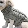 Vêtements pour chiens Petit pull tricots vêtements pour animaux de compagnie Chihuahua chiot chat pull manteaux pulls tricotés