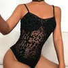 Dames tweedelige broek Dames verband mouwloze diepe v-neck bodycon bodysuit jumpsuit turp topswomen's