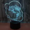 Table Lamps Fishing Carp 3d Lamp 7 Colors Remote Control Touch Led Desk Creative Gift For Living Room