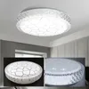 天井のライト導かれたライトクリスタル表面モダンフラッシュマウントフィクスチャ6500Kキッチンバスルーム用の白いランプ照明220V