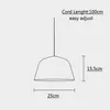 Lampes suspendues lumière blanche chambre lampe à LED salle à manger plafonniers cuisine couloir lustre moderne éclairage ampoule gratuite