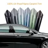 Bil Sunshade Sunice 1,52x5m fönsterfärg Auto House Tinting Film Sun Heat Control Ceramic 5%/10%/35%/50%/70%VLT Summer