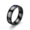 Wedding Rings SIZZZ Stainless Steel Crown Couple Ring For Lovers Men Women Engagement Finger Black Silver Color