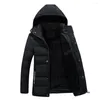 Men's Down Parkas Hombre Coats National Costume Winter Fashion Windbreaker Overcoat Jackets Thick Windproof Fit Brand Casual