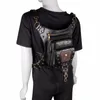 Taille tassen dames tas vrouwelijke heuptasje riem kleine been steampunk gothic messenger hiphop bum mode portemonnee d16