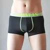 Mutande Uomo Intimo sexy Boxer casual Elasticità Traspirante Custodia per pene gay Mutandine a vita bassa Pantaloncini Sleepwear