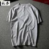 Men's T Shirts Loose Short-sleeved T-shirts Cotton Simple Jackets Clothes Latest Mens Fashion NN50DX